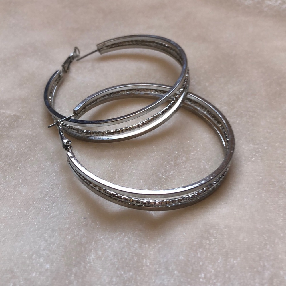 Hoop earrings